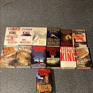 Stephen King Hard Back Books